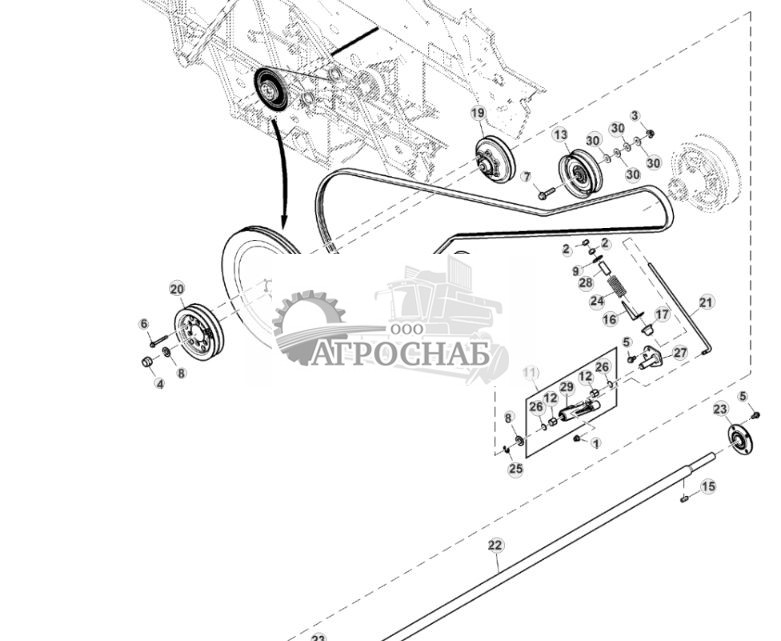 Привод промежуточного вал сепаратора - ST824410 729.jpg